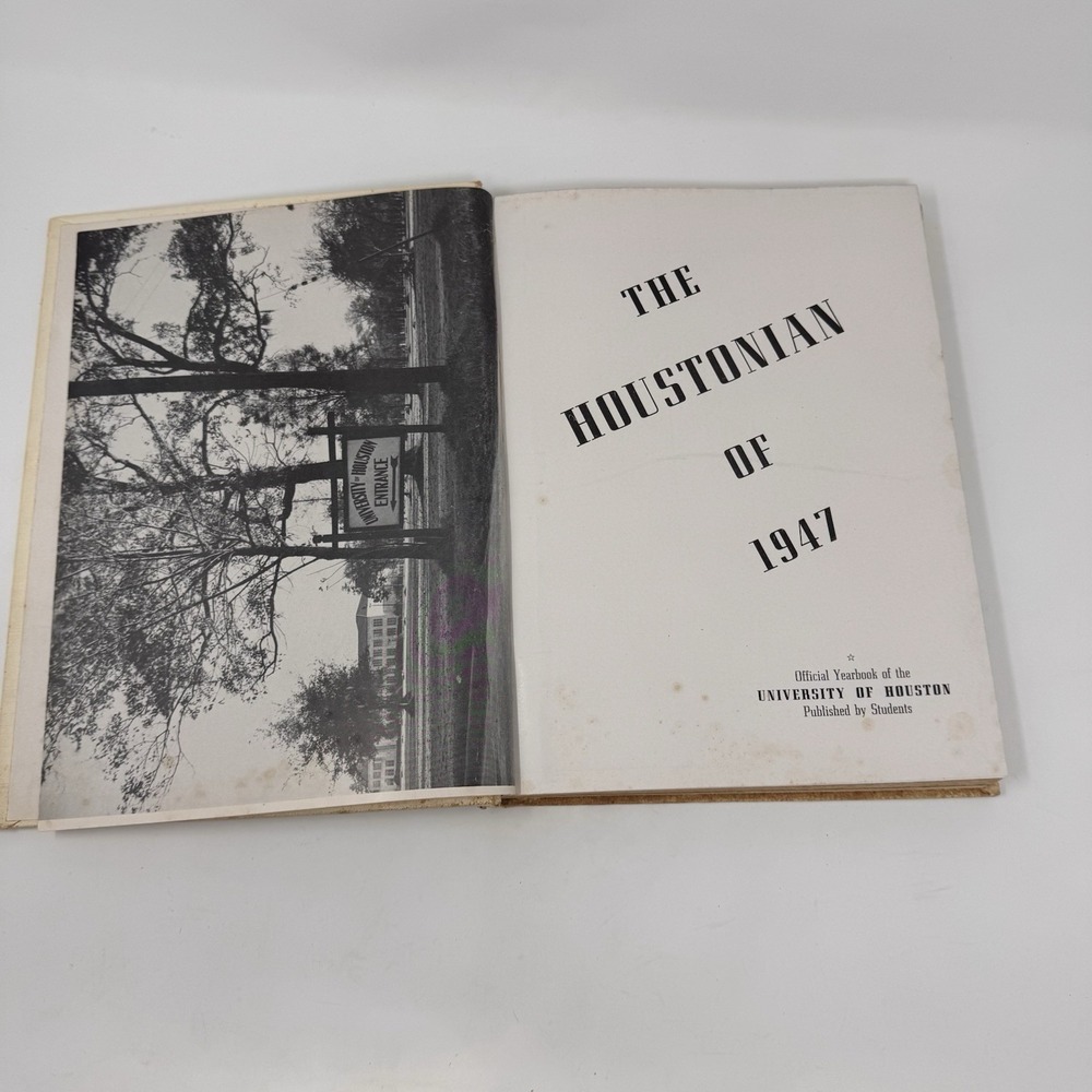 University of Houston 1947 Annual Yearbook - The Houstonian‎ Houston Texas - Picture 4 of 10